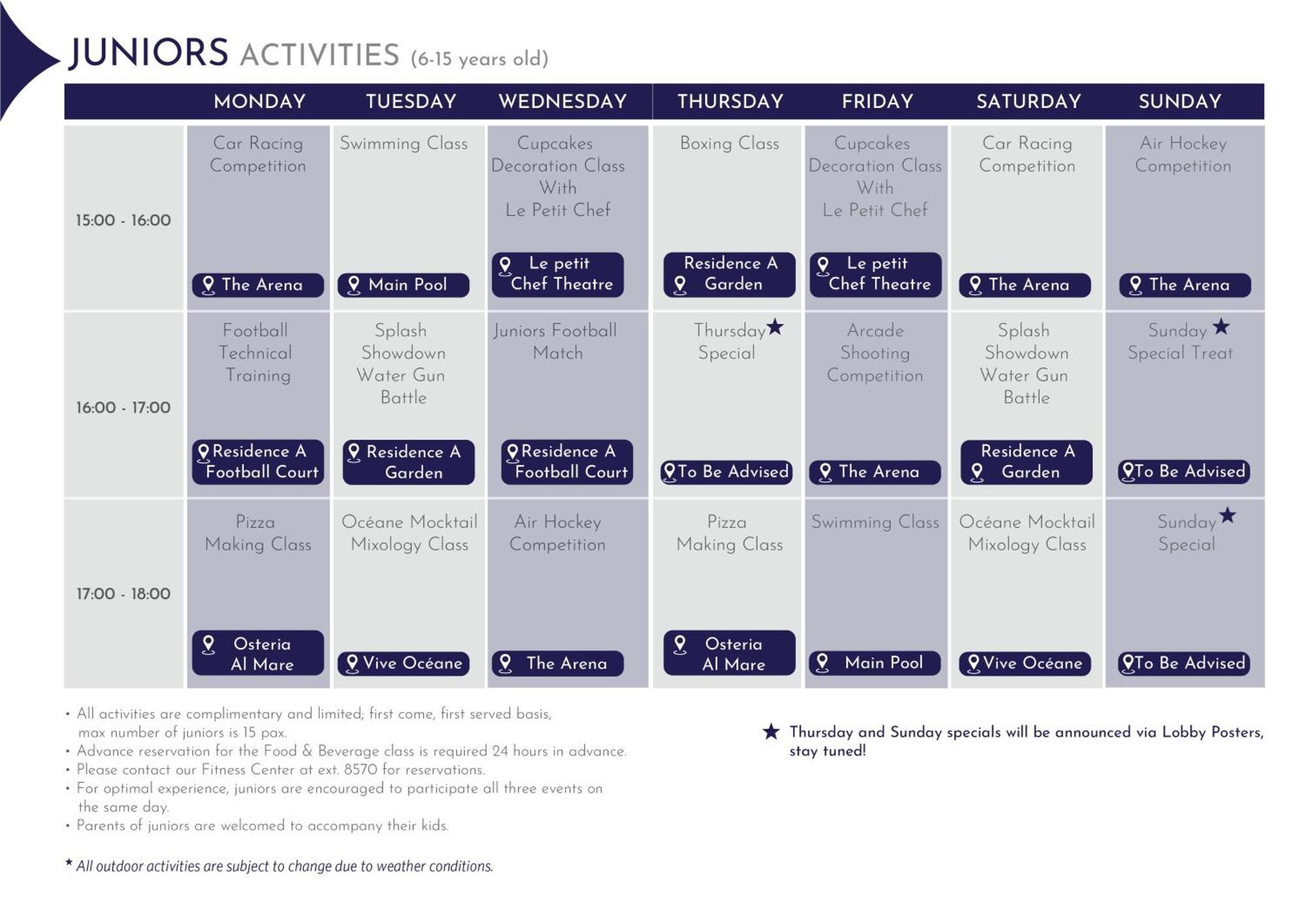 Hyatt Regency Danang Resort And Spa Da Nang Exterior foto A typical timetable for a boarding school